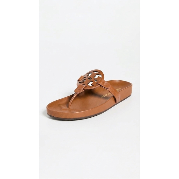 TORY BURCH Shoes - NEW TORY BURCH women's miller clouds sandal in bourbon